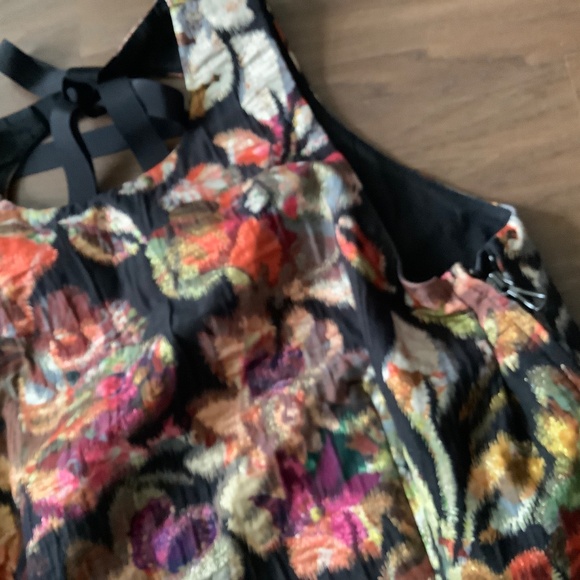 Leifsdotir maple leaves embroider dress - Picture 4 of 12